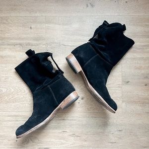 Alberto Fermani Umbria Slouchy Suede Boots - Size 8 - Made in Italy